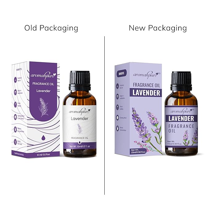 Lavender Aroma Fragrance Oil Packaging