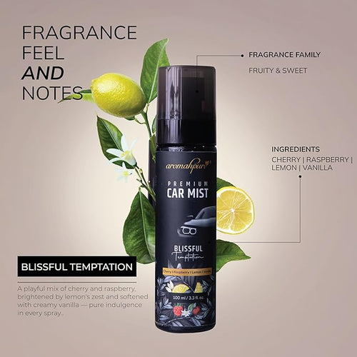 Aromahpure Car Mist Blissful Temptation Fragrance Notes