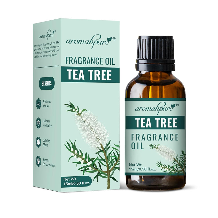 Fragrance Oil - Aroma oil for aroma therapy, diffusers, candles and air fresheners | Tea Tree 15 ml