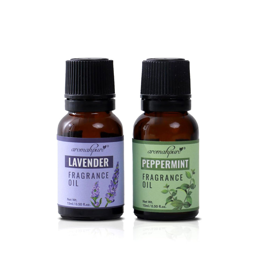 Fragrance Oil - Aroma oil for aroma therapy, diffusers, candles and air fresheners | Lavender & Peppermint 30 ml | Pack of 2