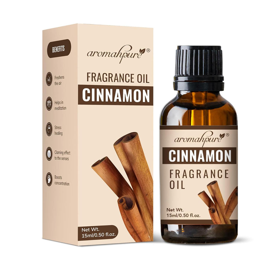 Fragrance Oil - Aroma oil for aroma therapy, diffusers, candles and air fresheners | Cinnamon 15 ml