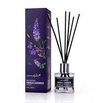 Aromahpure Premium Reed Diffuser with 6 Fiber Reed Sticks (Lavender, 60 ML)