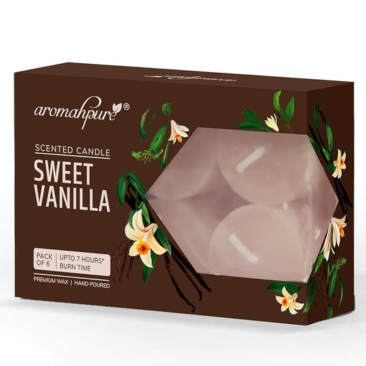 Vanilla Scented Votive Candles with Box