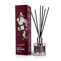 Aromahpure Premium Reed Diffuser with 6 Fiber Reed Sticks (Jasmine, 60 ML)