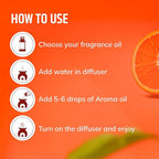 How to use Orange Aroma Fragrance Oil