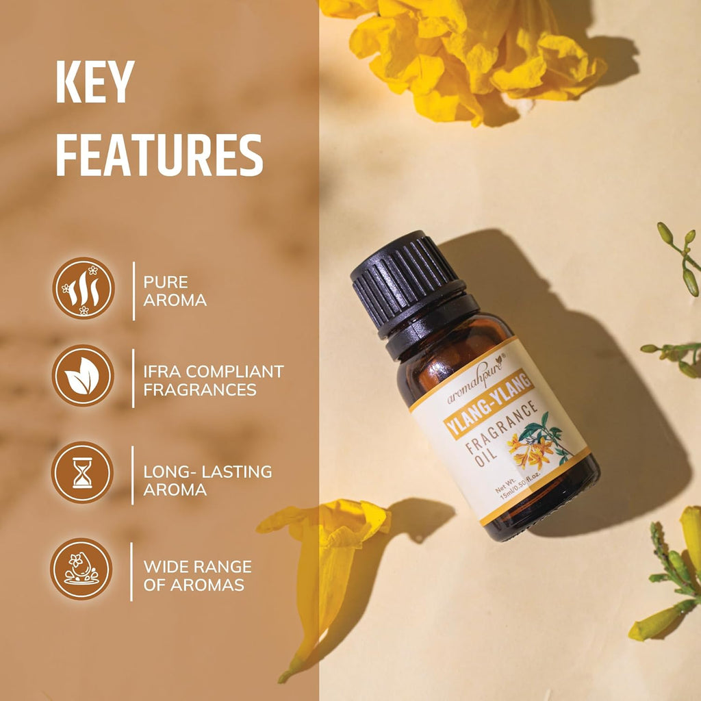 Key features of Ylang - Ylang Aroma Fragrance Oil