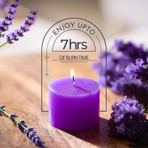 7 hours burn time