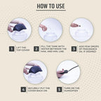 Air Revitalizer - Filters and humidifies air | Black