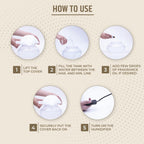 Air Revitalizer - Filters and humidifies air | White