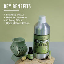 Key Benefits of Lemongrass Fragrance Oil - 1000 ML