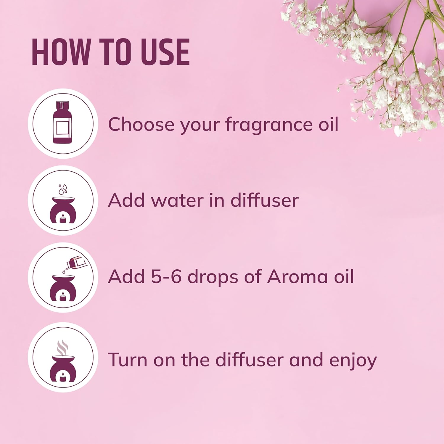 How to use Geranium  Aroma Fragrance Oil