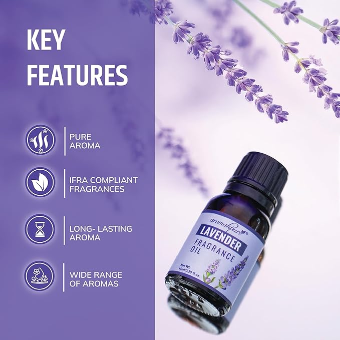 Key features of Lavender Aroma Fragrance Oil