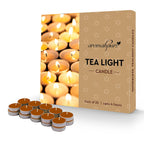 Aromahpure Scented Soy Wax Tealight Candles 10g Vanilla Pack of 20
