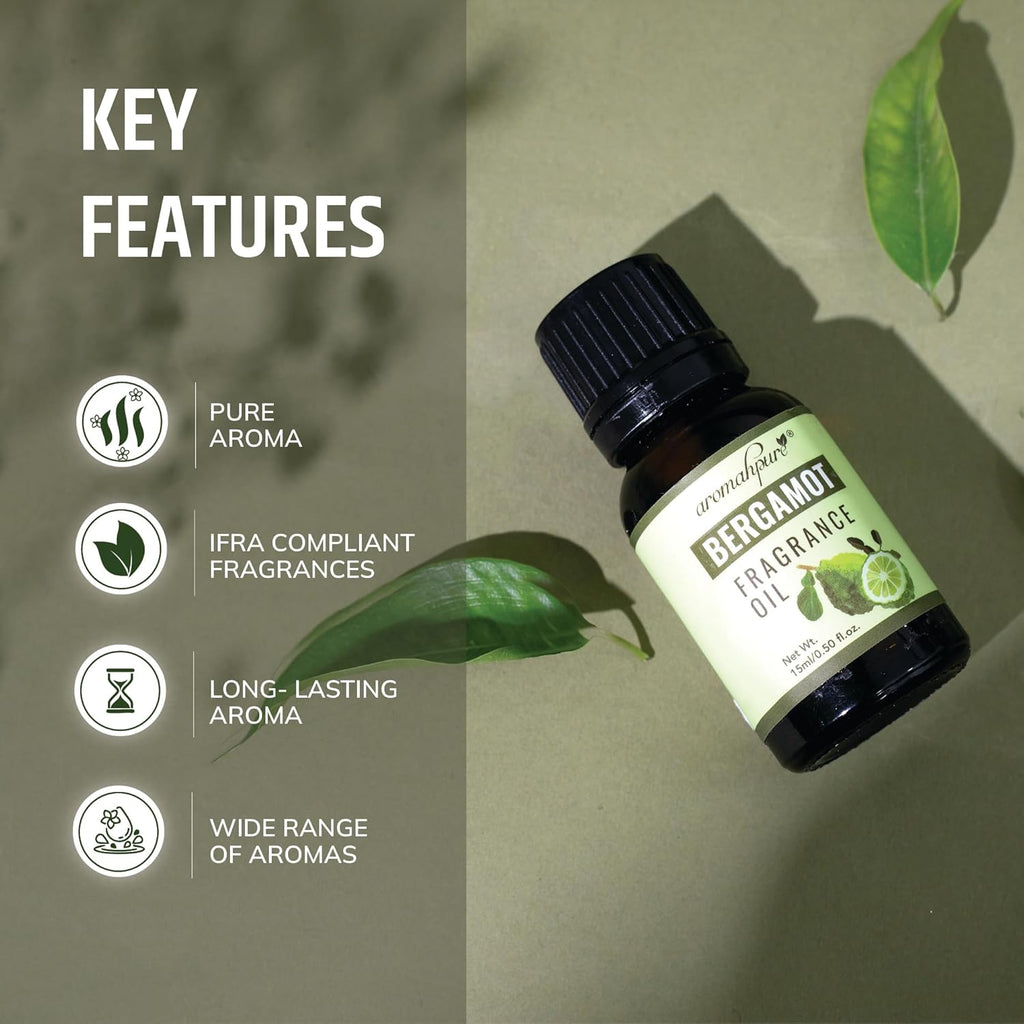 Key Features of Bergamot Aroma Fragrance Oil 