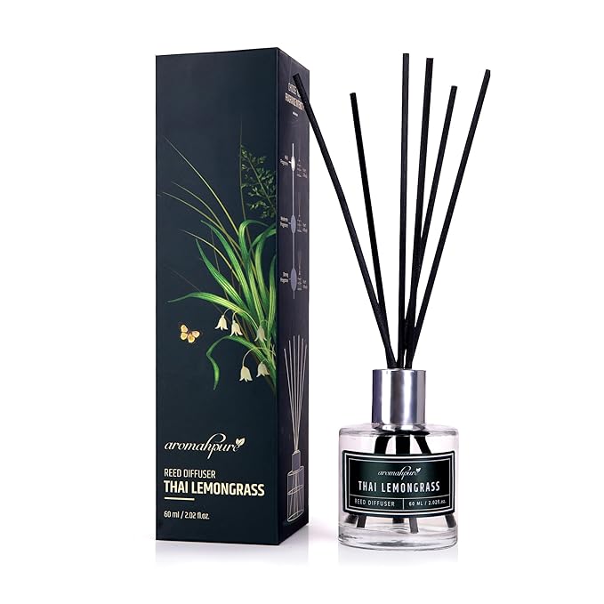 Aromahpure Reed Diffuser Lemongrass fragrance