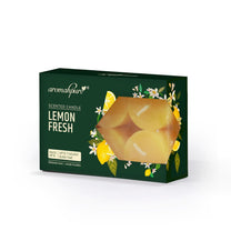 Aromahpure Lemon scented candles pack of 6