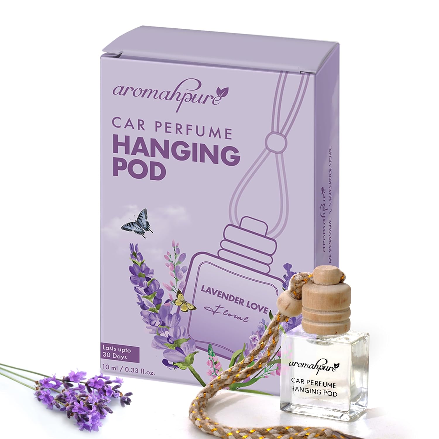 Lavender Love Hanging pod car perfume