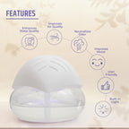 Air Revitalizer - Filters and humidifies air | White