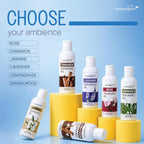 Choose Aromahpure fragrance oil from our range - Rose, Cinnamon, Jasmine, Lavender, Lemongrass & Sandalwood