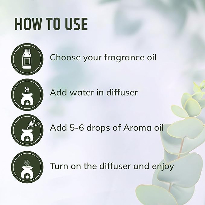 How to use Eucalyptus Aroma Fragrance Oil