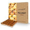 Aromahpure Scented Soy Wax Tealight Candles 10g Vanilla Pack of 50