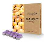 Aromahpure Scented Soy Wax Tealight Candles 10g Lavender Pack of 20