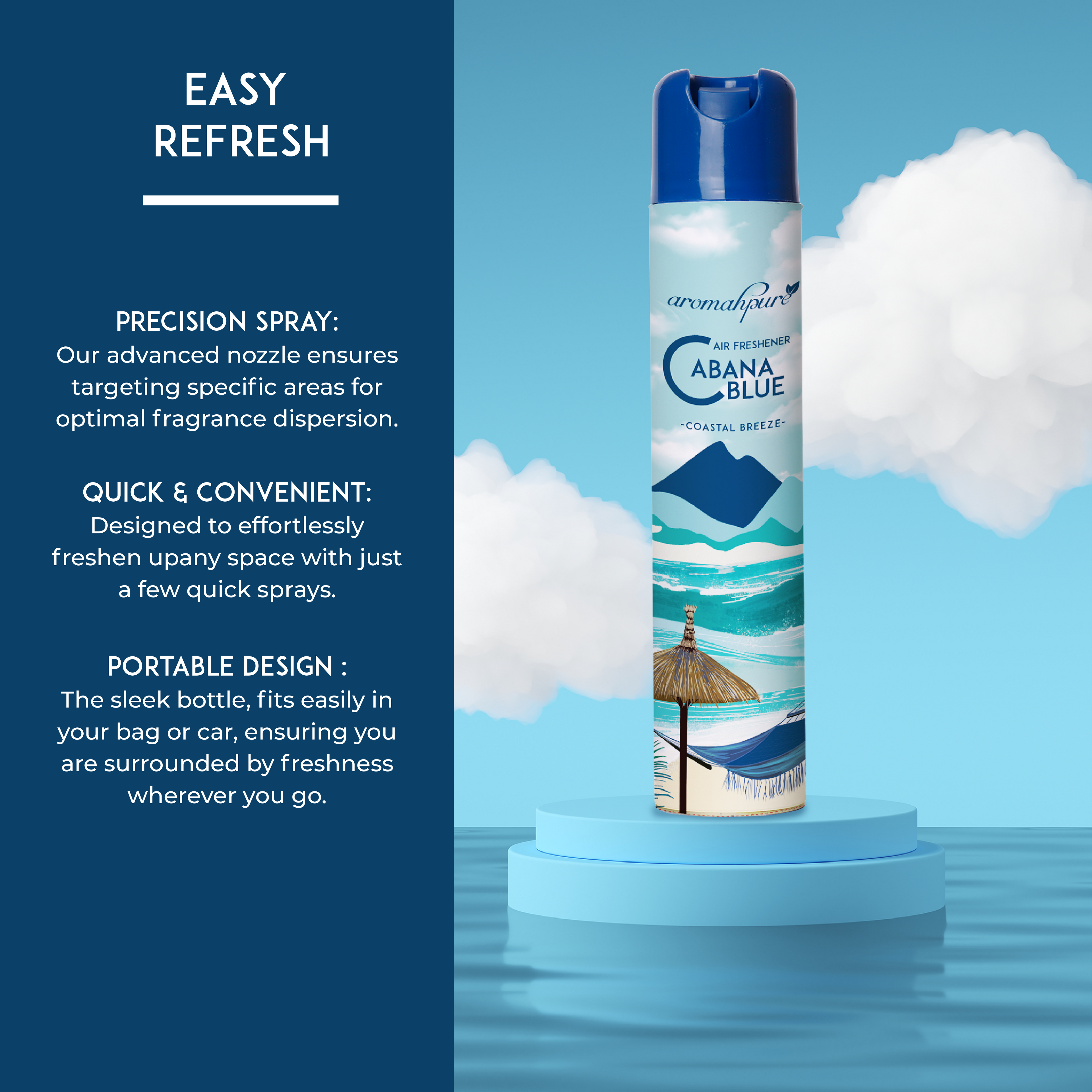 Aromahpure Air Freshener Long lasting Fragrance