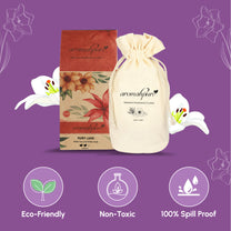 Aromahpure Premium Car Perfume Flakes with Activated Charcoal - Classic (White Tea & Musk)
