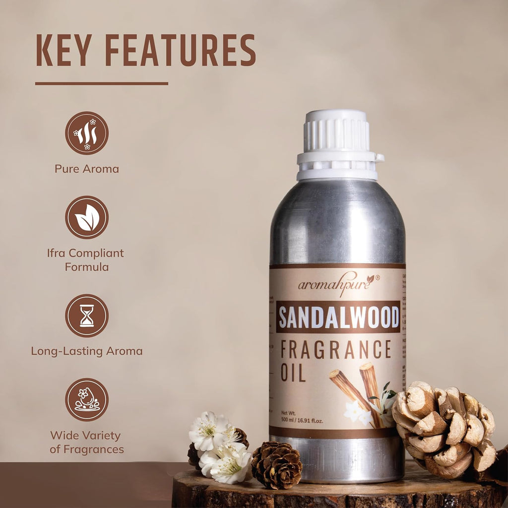 Key features of Sandalwood Fragrance Oil