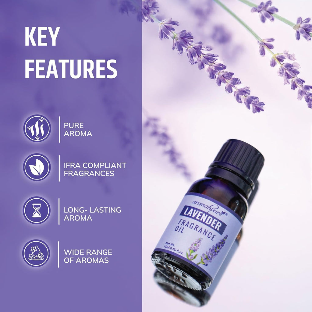 Key Features of Lavender and Lemongrass Aroma Fragrance Oil 