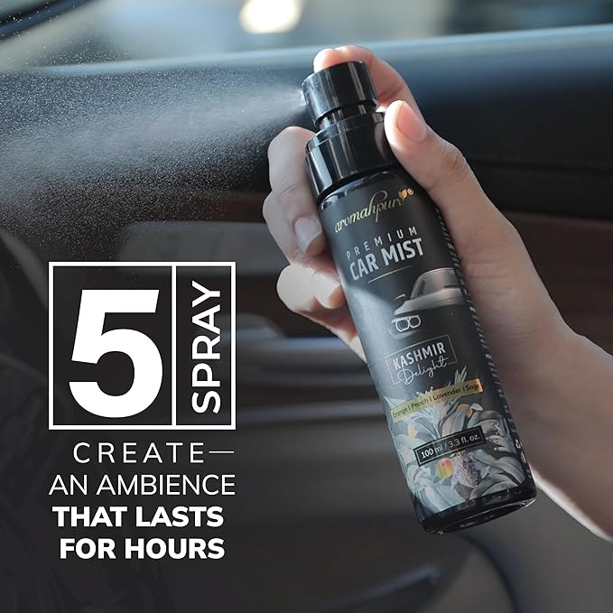 long lasting car mist spray kashmir delight
