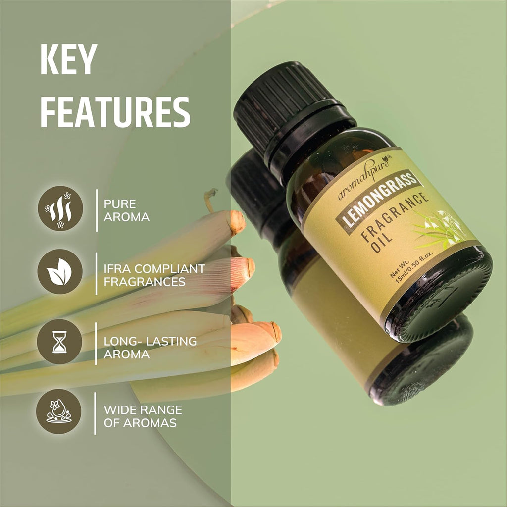 Key features of Lemongrass Aroma Fragrance Oil