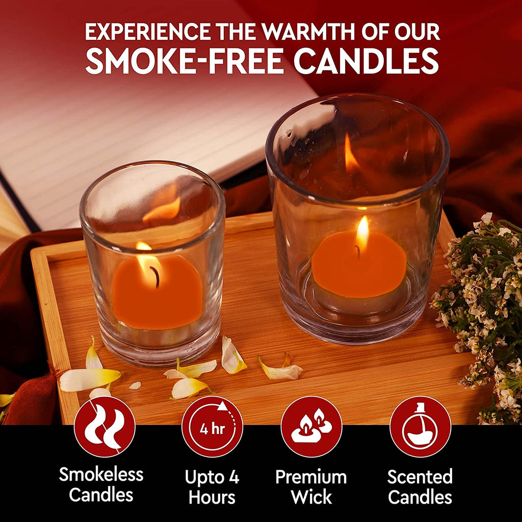 Aromahpure Tealight Candles Vanilla Product View