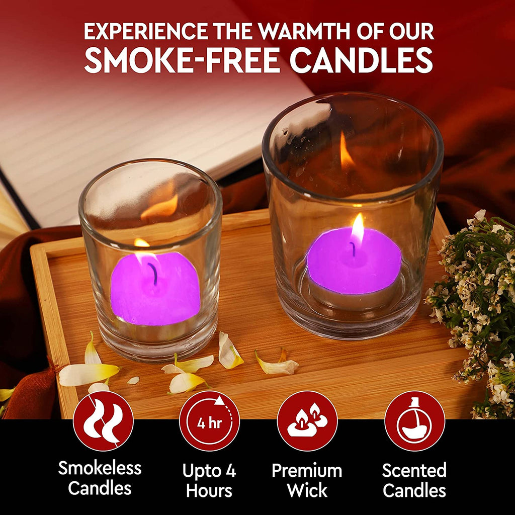 Aromahpure Tealight Candles Lavender Product View