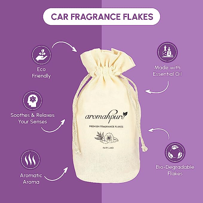 car perfume flakes fairy land key features