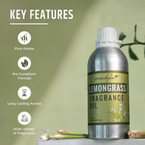 Key Features of Lemongrass fragrance oil