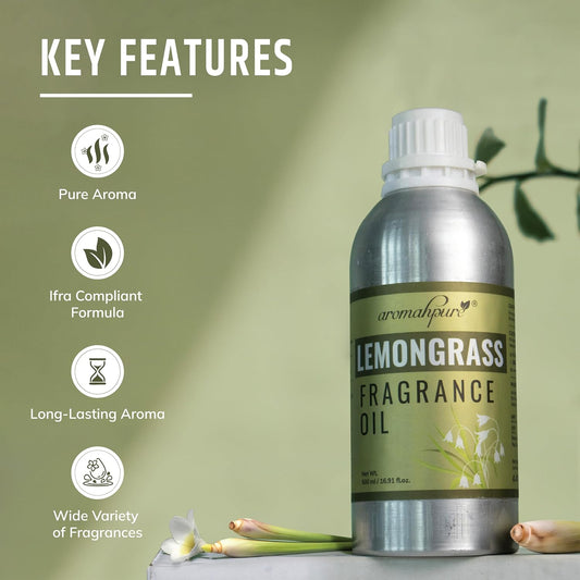 Key Features of Lemongrass fragrance oil