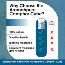 Aromahpure Camphor Cube Air Freshener (Original)