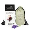Lavender Car Perfume Flakes with Activated Charcoal | Floral | Premium Car Air Freshener | Luxury Hanging Car Perfumes | Fresheners for Cars, Closets, and Enclosed Areas