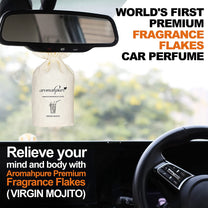 Aromahpure Premium Flakes Car Perfume - Refreshing (Mojito)