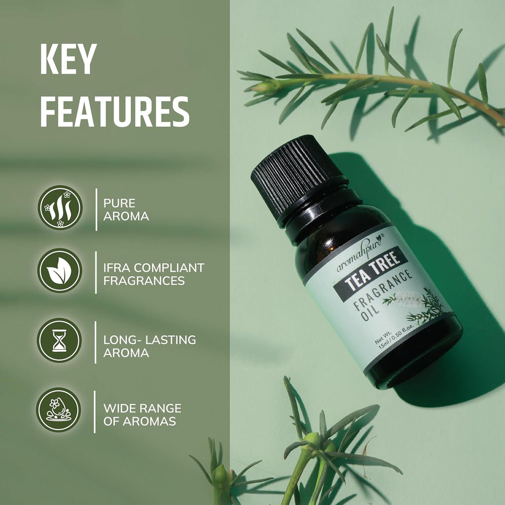 Key features of Tea Tree Aroma Fragrance Oil 