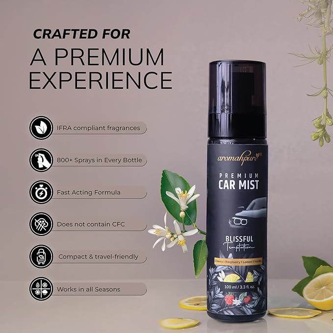 Aromahpure Car Mist Spray Key Features