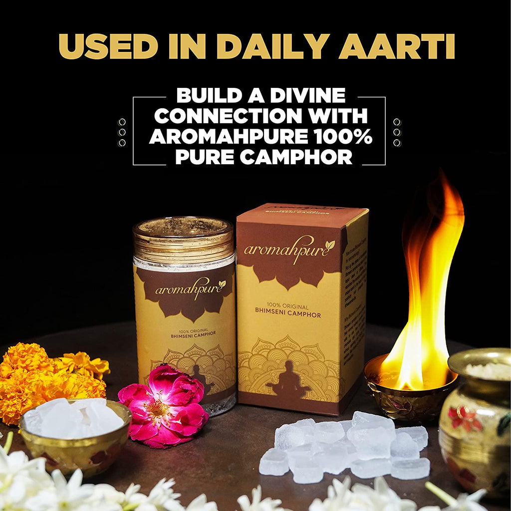 Aromahpure Camphor Tablets Close-Up