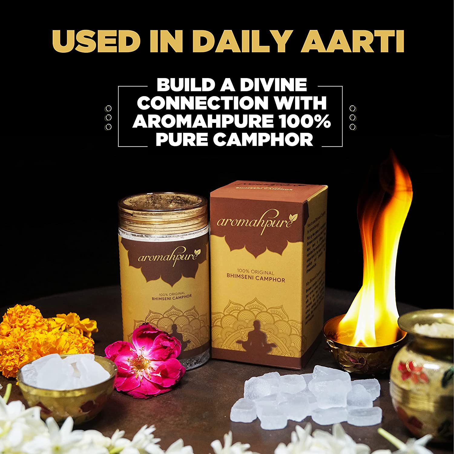 Aromahpure Camphor Tablets Close-Up