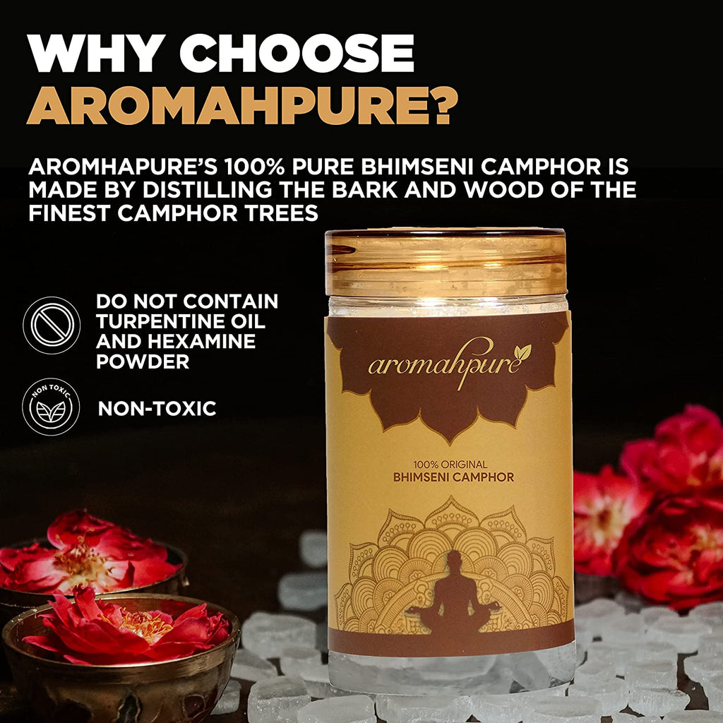Aromahpure Pure Camphor Tablets Fragrance Details