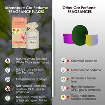 Aromahpure Premium Flakes Car Perfume - Classic (White Tea & Musk)