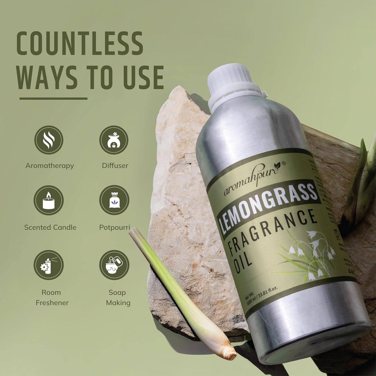Ways to use Lemongrass Fragrance Oil - 1000 ML