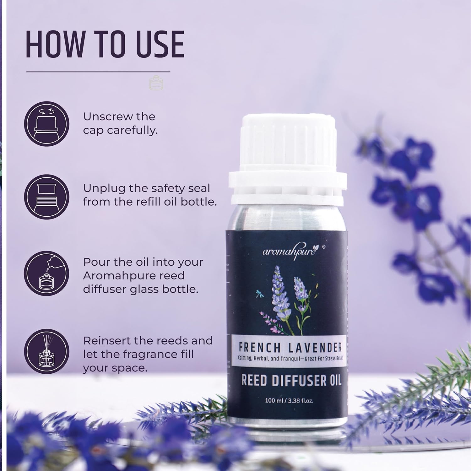 How to use lavender fragrance Aroma oil