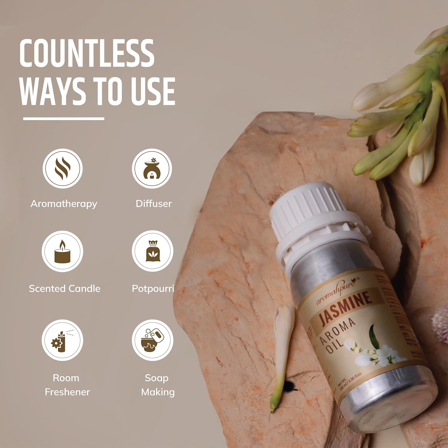 Ways to use Jasmine Aroma Fragrance oil 500ml