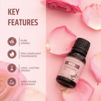 Key Features of Rose Aroma Fragrance Oil 